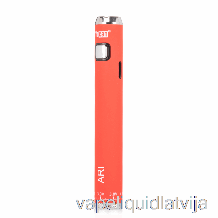 Yocan Ari 650mah Akumulatora Sarkans Vape šķidrums